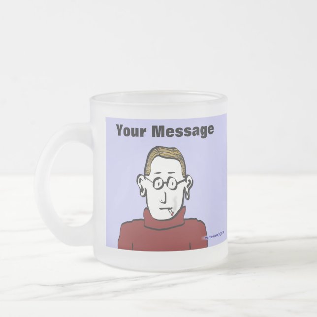 Caneca De Café Vidro Jateado indefinido (Esquerda)