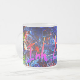 Caneca De Café Vidro Jateado Inh. Love... 3