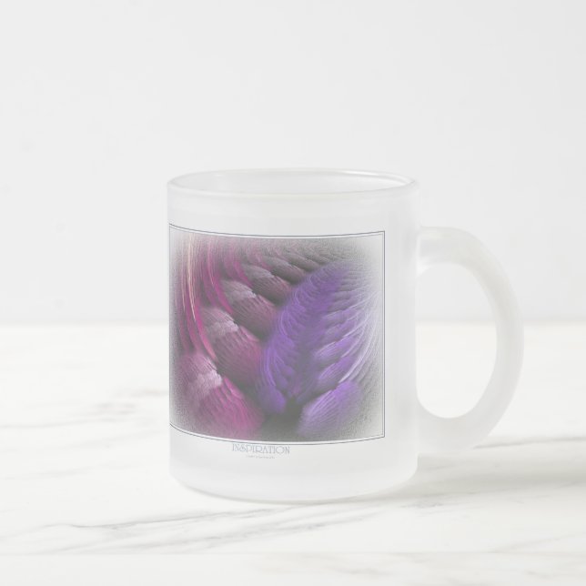 Caneca De Café Vidro Jateado Inspiration Mug (Direita)