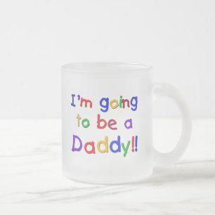 Caneca De Café Vidro Jateado Ir ser cores Pai-Preliminares