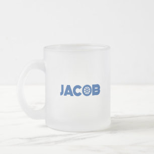 Caneca De Café Vidro Jateado Jacob Petrol Head