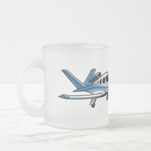 Caneca De Café Vidro Jateado jato de visão cirrus
