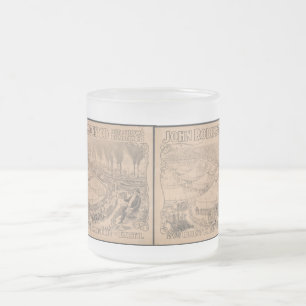 Caneca De Café Vidro Jateado Junte-se ao Circo!