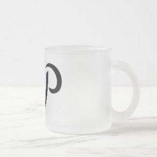 Caneca De Café Vidro Jateado Karen, Keren, Karyn