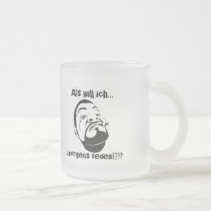 Caneca De Café Vidro Jateado Koksmann pela manhã