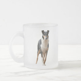 Caneca De Café Vidro Jateado Kurzhaar Collie