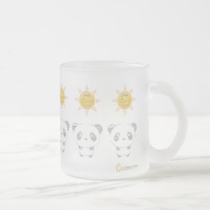 Caneca De Café Vidro Jateado Lâmpadas e Copas