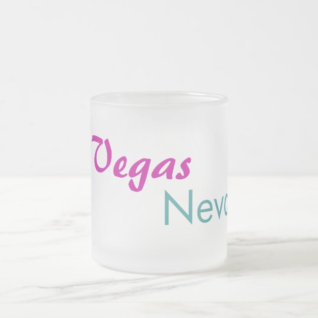 Caneca De Café Vidro Jateado Las Vegas Nevada (Centro)