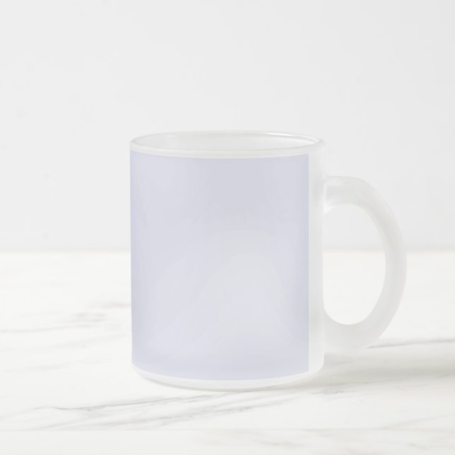 Caneca De Café Vidro Jateado Lavanda (Direita)