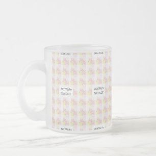Caneca De Café Vidro Jateado Loja de Doces, por Natasha Us