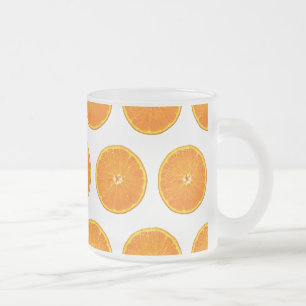 Caneca De Café Vidro Jateado Louco em Clementinas