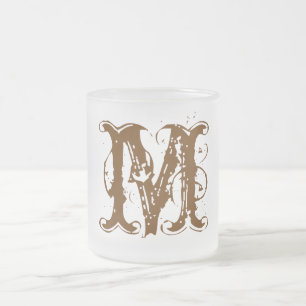 CANECA DE CAFÉ VIDRO JATEADO M