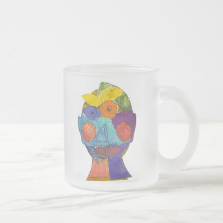 Caneca De Café Vidro Jateado M Mattson-Ambarino