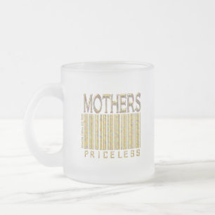 Caneca De Café Vidro Jateado Mães: Sem preço