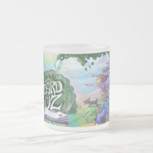 Caneca De Café Vidro Jateado Mágico de Oz