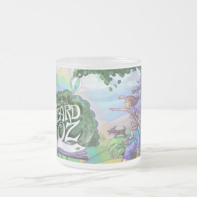 Caneca De Café Vidro Jateado Mágico de Oz (Centro)