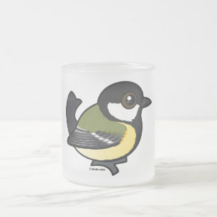 Caneca De Café Vidro Jateado Melharuco do excelente de Birdorable