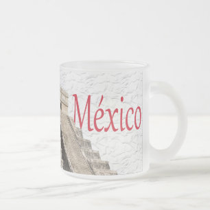 Caneca De Café Vidro Jateado México