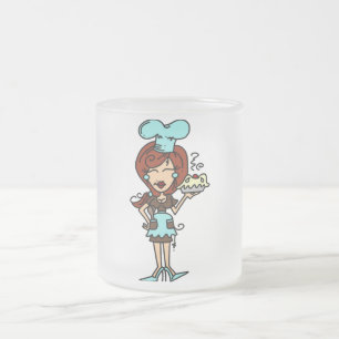 Caneca De Café Vidro Jateado Miudezas de pastelaria - Camisetas e presentes de