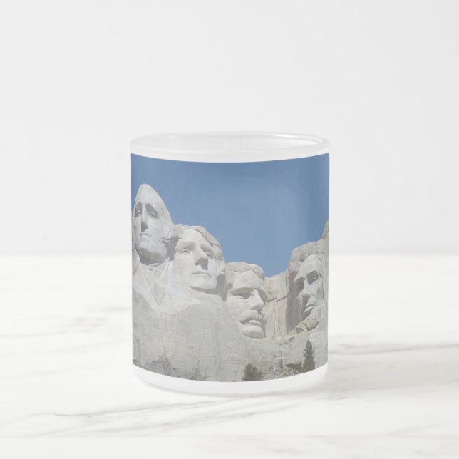 Caneca De Café Vidro Jateado Mt. Rushmore (Centro)