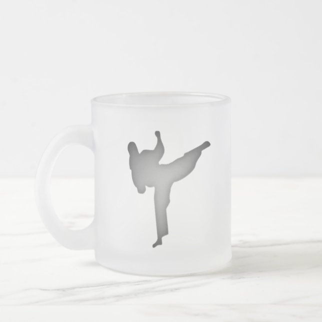 CANECA DE CAFÉ VIDRO JATEADO MUG ART E DESIGN (Esquerda)