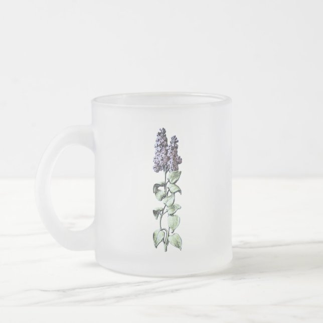 CANECA DE CAFÉ VIDRO JATEADO MUG ART E DESIGN (Esquerda)