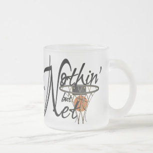 Caneca De Café Vidro Jateado Mug de basquete