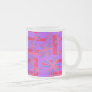 CANECA DE CAFÉ VIDRO JATEADO MÚGS DE CAFÉ DE VIDRO DE FOSCO DIZENDO - PRESENT
