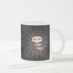 Caneca De Café Vidro Jateado Mulher, de aranha, Spiderwoman/donna ragno taça