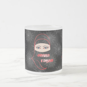 Caneca De Café Vidro Jateado Mulher, de aranha, Spiderwoman/donna ragno taça