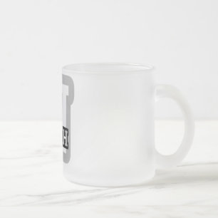 Caneca De Café Vidro Jateado N é para Nash