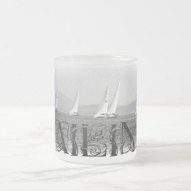 Caneca De Café Vidro Jateado Navigação (Centro)