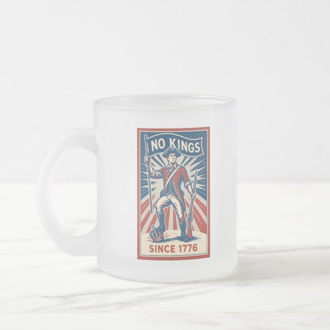 Caneca De Café Vidro Jateado No Kings Mug (Esquerda)