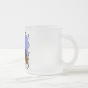 Caneca De Café Vidro Jateado O cavalo diz o camiseta e os presentes do Neigh