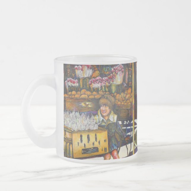 Caneca De Café Vidro Jateado O poder da empatia (Esquerda)