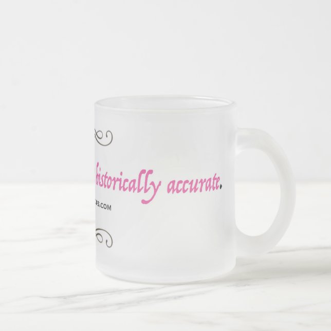 Caneca De Café Vidro Jateado O veludo do estiramento não é historicamente exato (Direita)