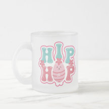 Ovo de Páscoa Hip Hop Bunny Fofo