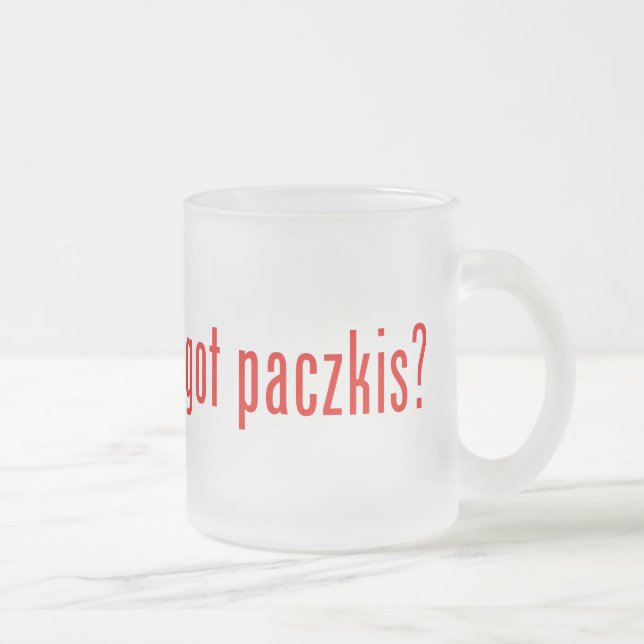 Caneca De Café Vidro Jateado paczkis obtidos? (Direita)
