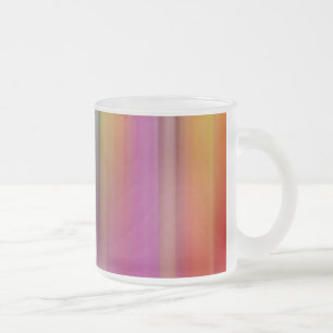 Caneca De Café Vidro Jateado padrão de cores 7