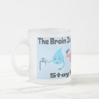 Caneca De Café Vidro Jateado Permanecer Hidratado