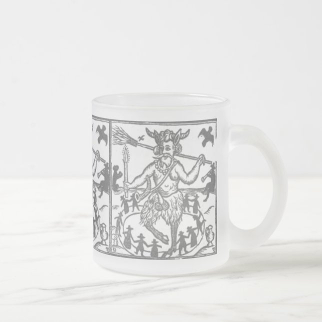 Caneca De Café Vidro Jateado Pisco de peito vermelho Goodfellow (1629) (Direita)
