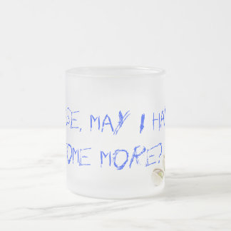 Caneca De Café Vidro Jateado Pistachio a ir!