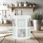 Caneca De Café Vidro Jateado Presente de Fotografia de Colagem Moderna e Feliz<br><div class="desc">Quanto a um presente de Dia de os pais feliz, uma casa de fotos de colagem moderna poderia ser uma opção de excelente se seu pai aprecia fotografia ou tem um interesse particular em arte. Você poderia escolher uma seleção de fotos que sejam significativas para ele, como retratos de família...</div>