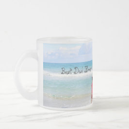 Caneca De Café Vidro Jateado Presente do Dia dos Pais para o Papai | Foto & Nom