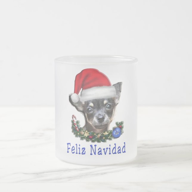 Caneca De Café Vidro Jateado Presentes de Chihuahua (Centro)