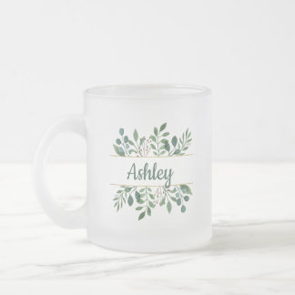 Caneca De Café Vidro Jateado Presentes Personalizados para Damas de Honra | Pre