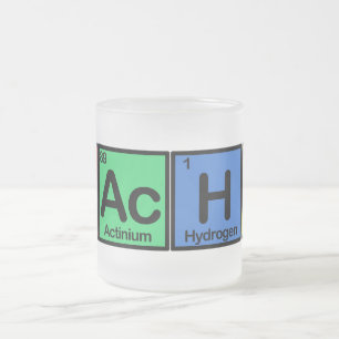 Caneca De Café Vidro Jateado Professor feito de cores dos elementos