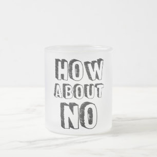 Caneca De Café Vidro Jateado Que Tal Não