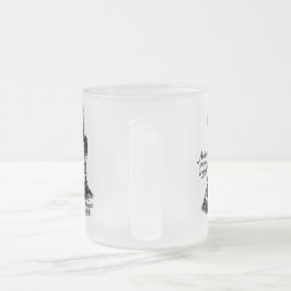 Caneca De Café Vidro Jateado Quem é precioso?! Ah sim—você sabe!