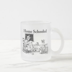 Caneca De Café Vidro Jateado Roupas e presentes escolarizados em casa